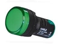 LUZ PILOTO LED COMPACTA VERDE 22mm 240VAC/DC LUZ PILOTO LED COMPACTA VERDE 22mm 240VAC/DC